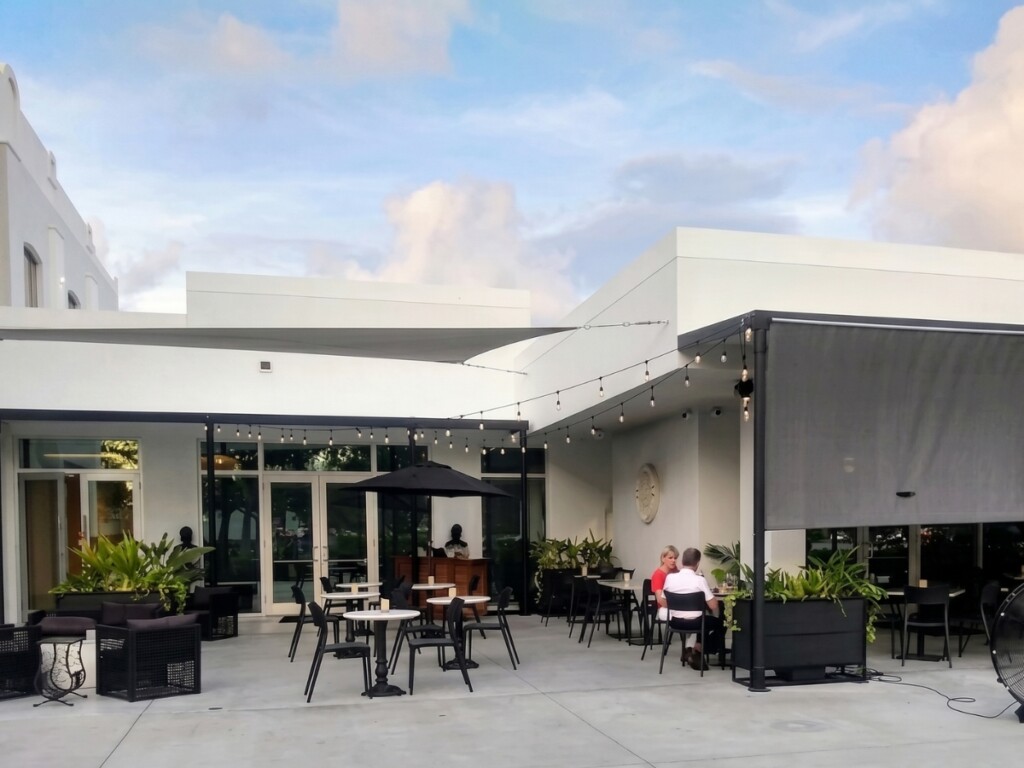 exterior shot of the bohemian restaurant