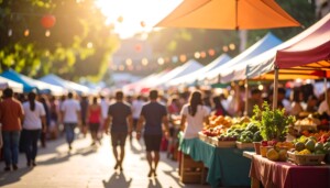 farmers market